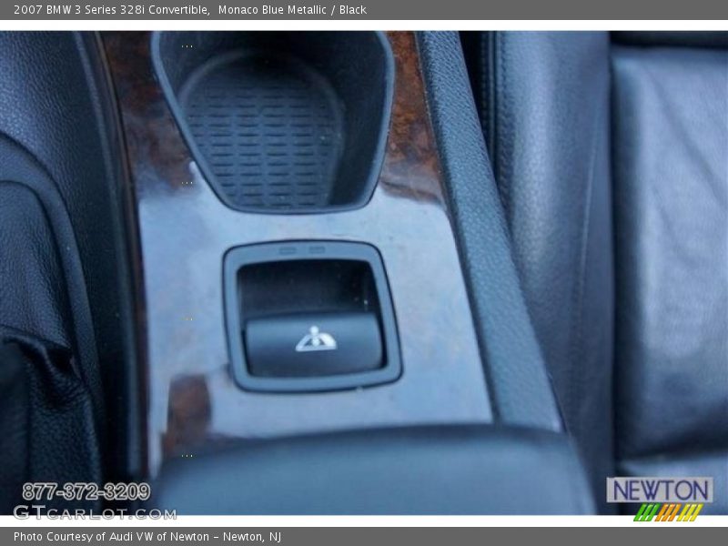 Monaco Blue Metallic / Black 2007 BMW 3 Series 328i Convertible