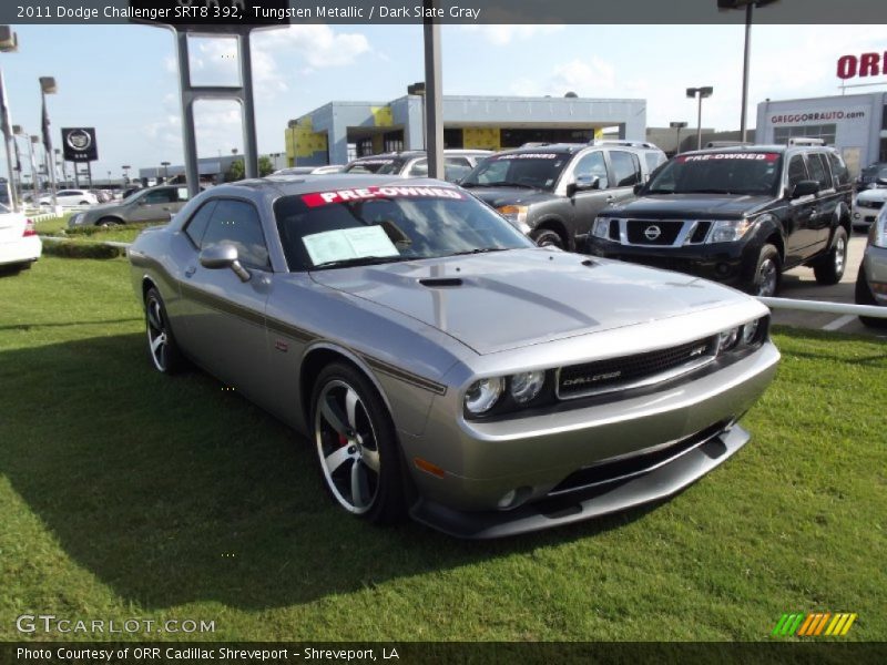 Tungsten Metallic / Dark Slate Gray 2011 Dodge Challenger SRT8 392