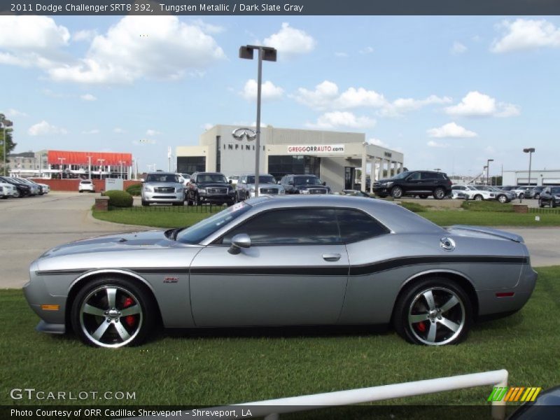 Tungsten Metallic / Dark Slate Gray 2011 Dodge Challenger SRT8 392