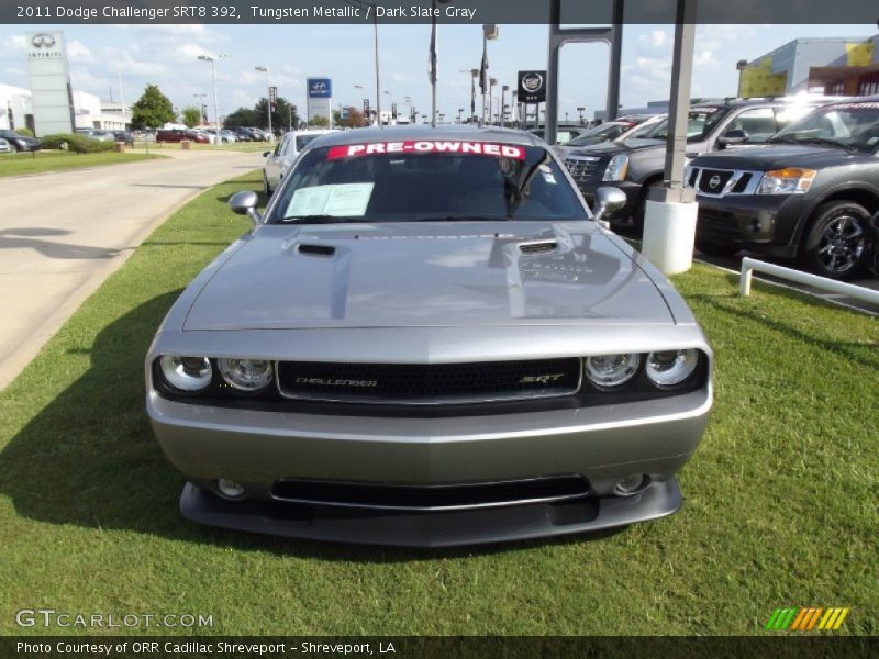 Tungsten Metallic / Dark Slate Gray 2011 Dodge Challenger SRT8 392