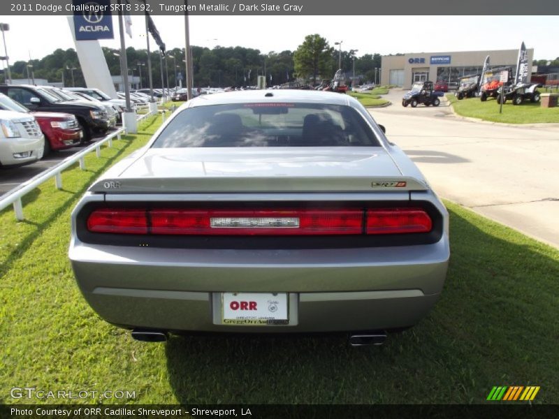 Tungsten Metallic / Dark Slate Gray 2011 Dodge Challenger SRT8 392