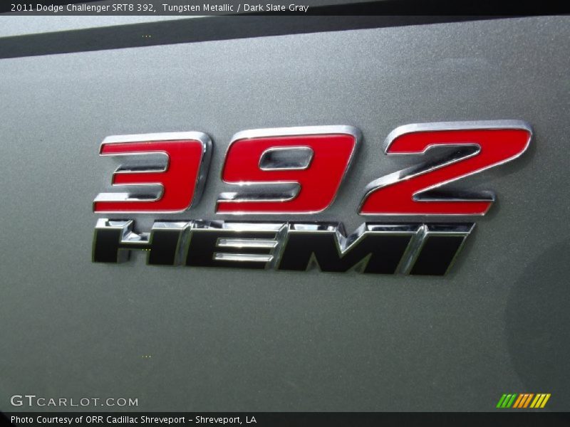 Tungsten Metallic / Dark Slate Gray 2011 Dodge Challenger SRT8 392