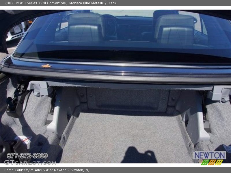 Monaco Blue Metallic / Black 2007 BMW 3 Series 328i Convertible