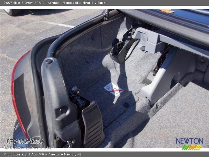 Monaco Blue Metallic / Black 2007 BMW 3 Series 328i Convertible