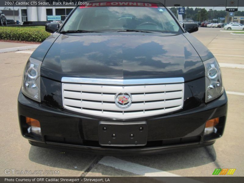 Black Raven / Ebony 2007 Cadillac CTS Sedan