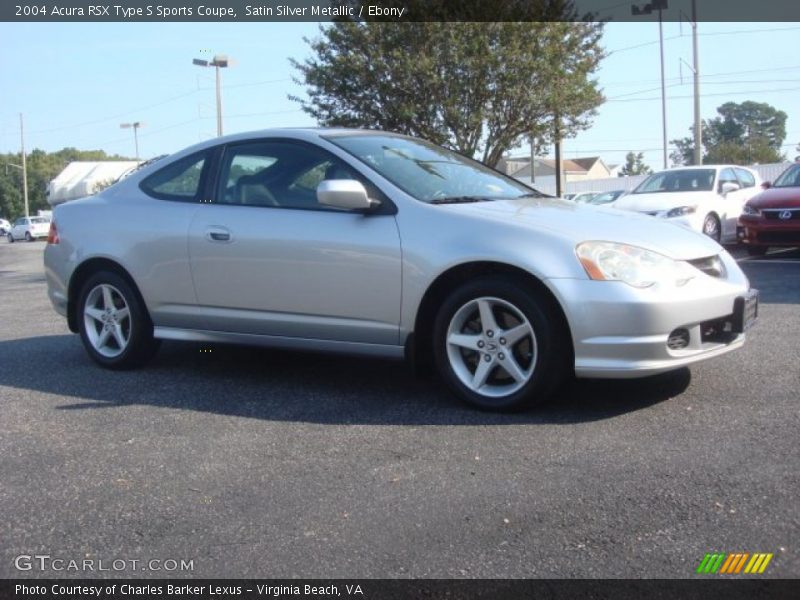 Satin Silver Metallic / Ebony 2004 Acura RSX Type S Sports Coupe