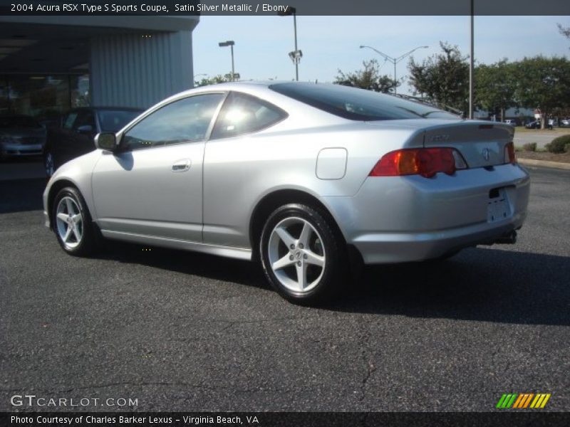 Satin Silver Metallic / Ebony 2004 Acura RSX Type S Sports Coupe