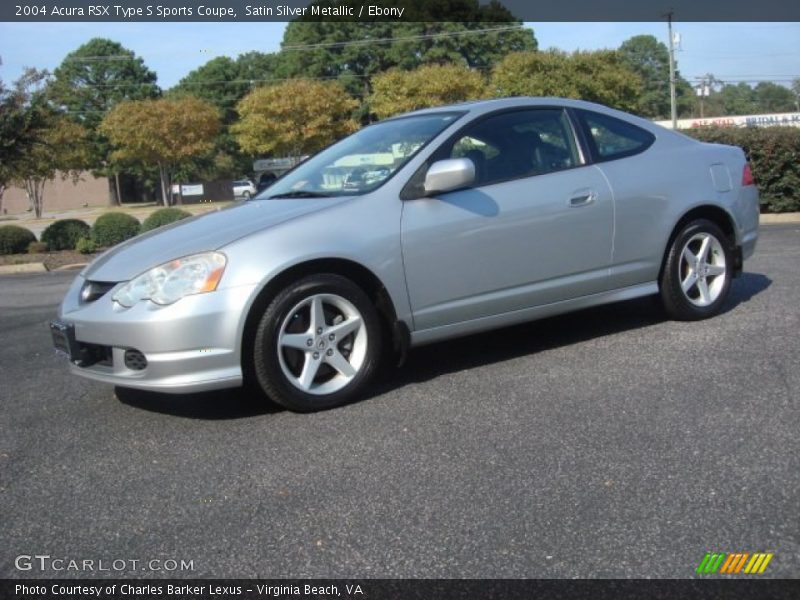 Satin Silver Metallic / Ebony 2004 Acura RSX Type S Sports Coupe