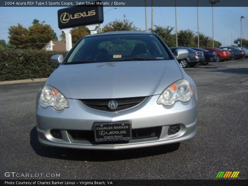 Satin Silver Metallic / Ebony 2004 Acura RSX Type S Sports Coupe