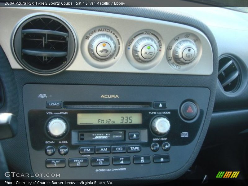 Controls of 2004 RSX Type S Sports Coupe