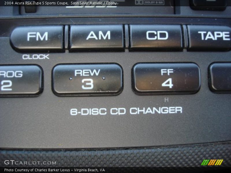 Controls of 2004 RSX Type S Sports Coupe