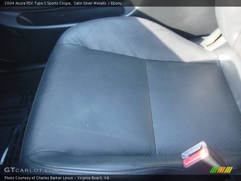 Satin Silver Metallic / Ebony 2004 Acura RSX Type S Sports Coupe