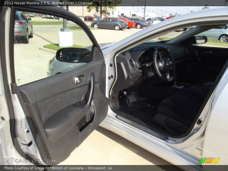 Brilliant Silver / Charcoal 2012 Nissan Maxima 3.5 S