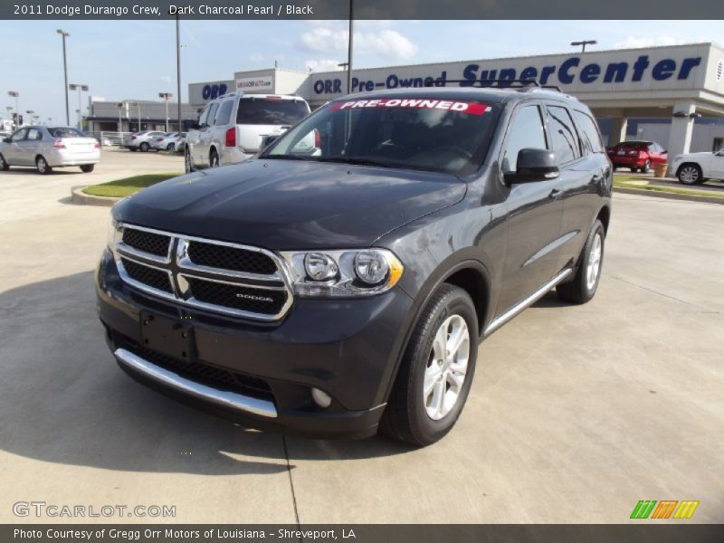 Dark Charcoal Pearl / Black 2011 Dodge Durango Crew