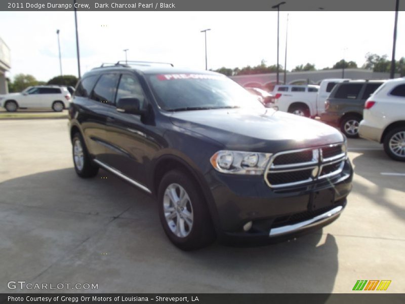 Dark Charcoal Pearl / Black 2011 Dodge Durango Crew