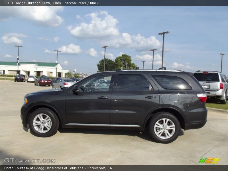 Dark Charcoal Pearl / Black 2011 Dodge Durango Crew