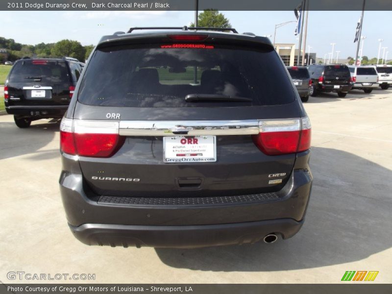 Dark Charcoal Pearl / Black 2011 Dodge Durango Crew