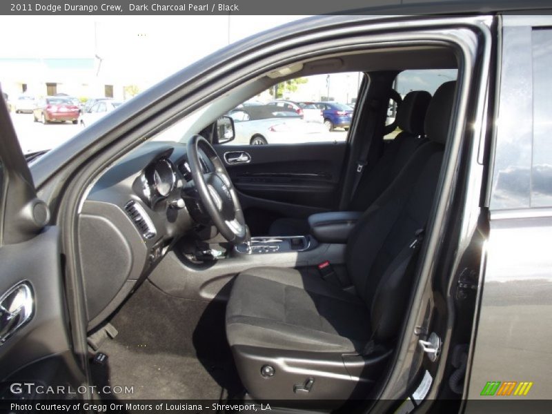 Dark Charcoal Pearl / Black 2011 Dodge Durango Crew