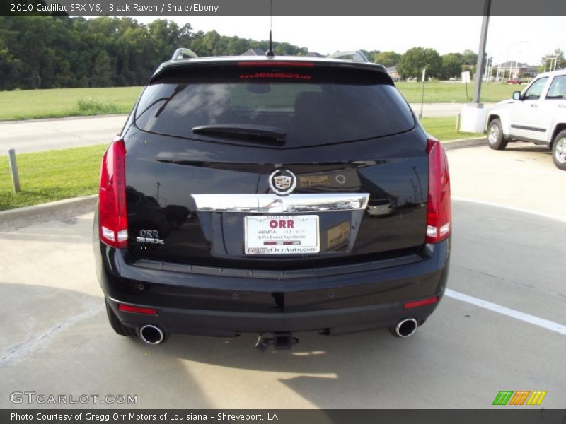 Black Raven / Shale/Ebony 2010 Cadillac SRX V6