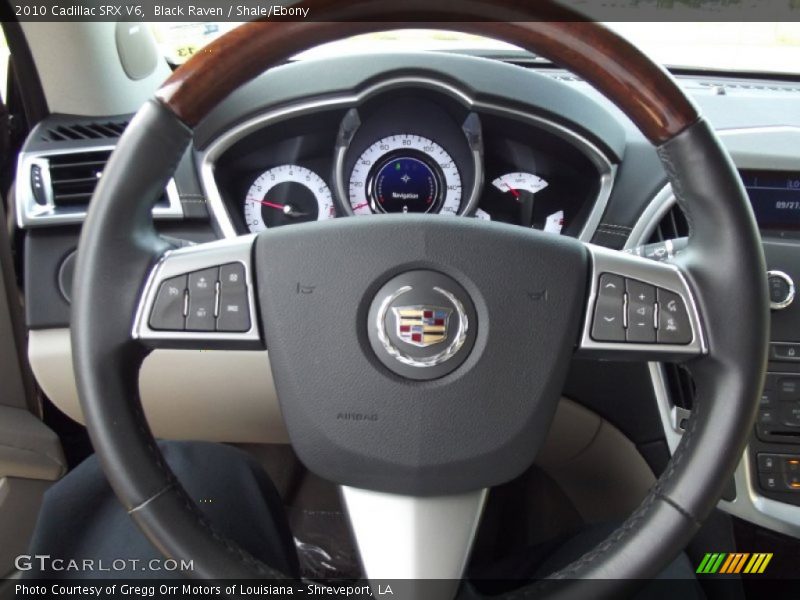 Black Raven / Shale/Ebony 2010 Cadillac SRX V6