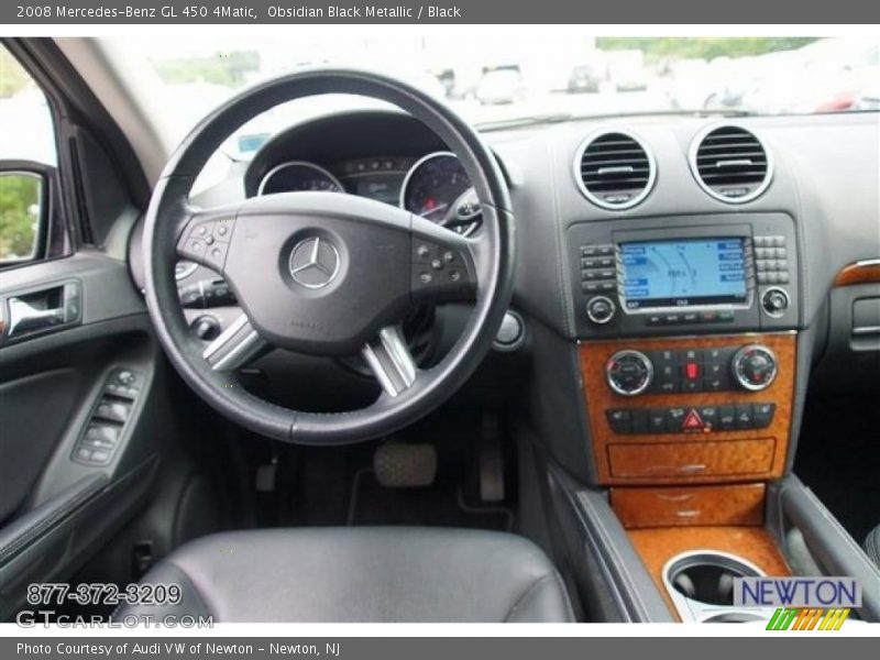 Obsidian Black Metallic / Black 2008 Mercedes-Benz GL 450 4Matic