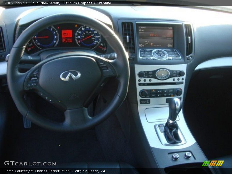 Platinum Graphite / Graphite 2009 Infiniti G 37 Journey Sedan