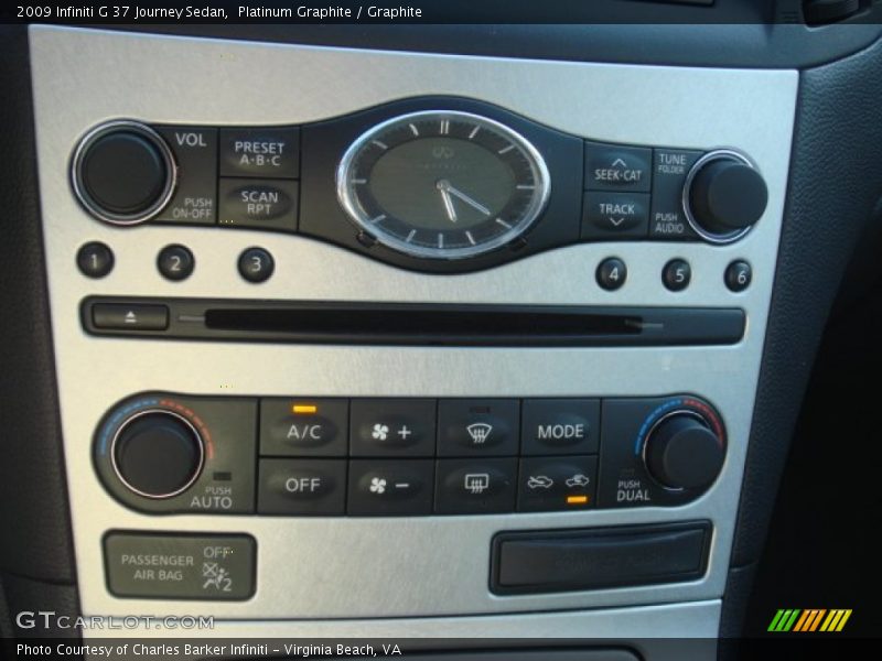 Platinum Graphite / Graphite 2009 Infiniti G 37 Journey Sedan