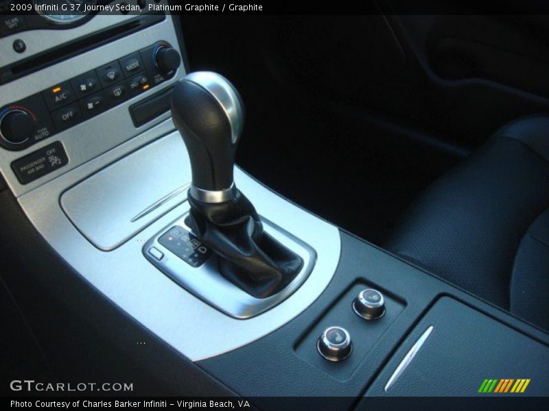 Platinum Graphite / Graphite 2009 Infiniti G 37 Journey Sedan