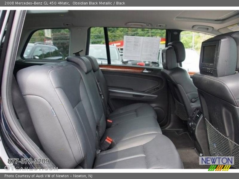Obsidian Black Metallic / Black 2008 Mercedes-Benz GL 450 4Matic
