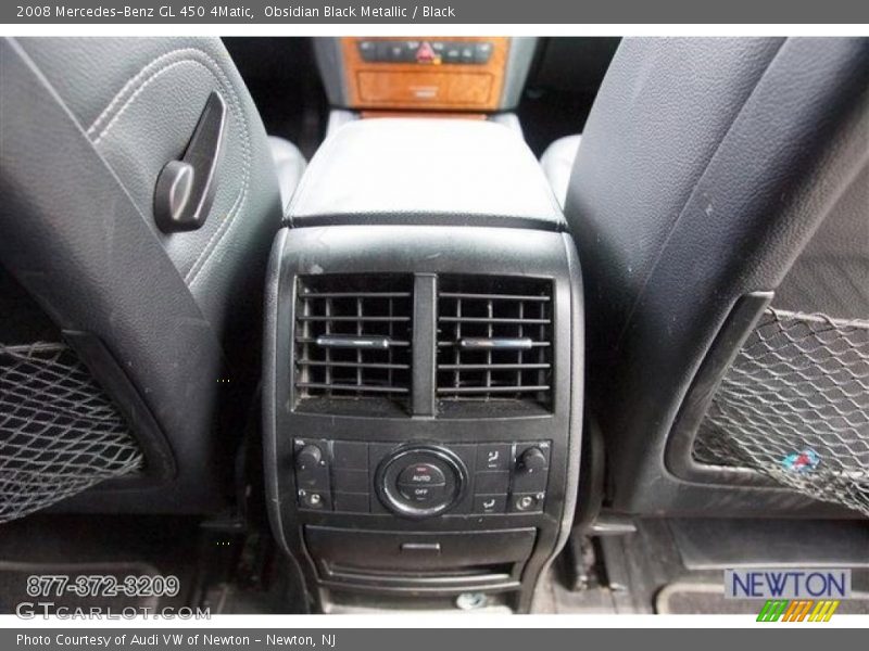 Obsidian Black Metallic / Black 2008 Mercedes-Benz GL 450 4Matic