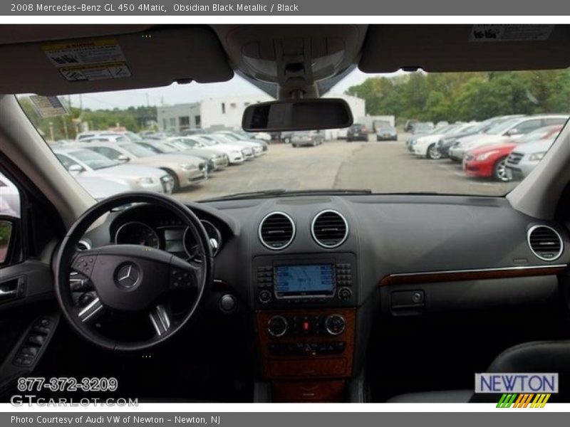 Obsidian Black Metallic / Black 2008 Mercedes-Benz GL 450 4Matic