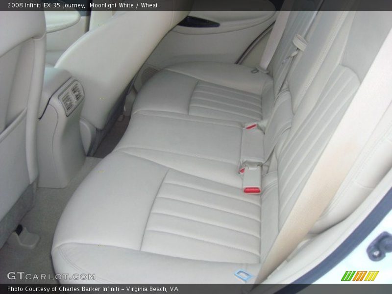 Moonlight White / Wheat 2008 Infiniti EX 35 Journey