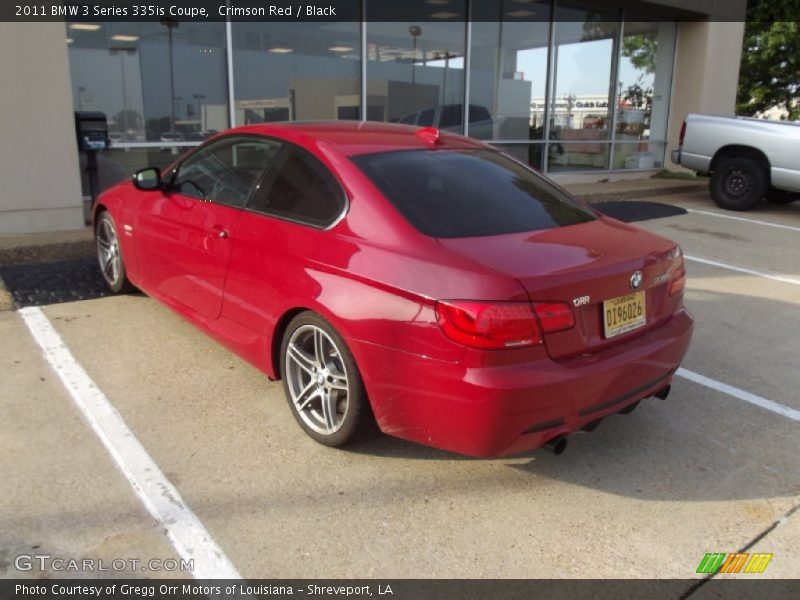 Crimson Red / Black 2011 BMW 3 Series 335is Coupe