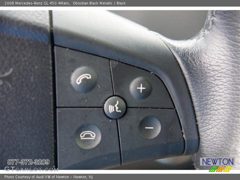 Obsidian Black Metallic / Black 2008 Mercedes-Benz GL 450 4Matic