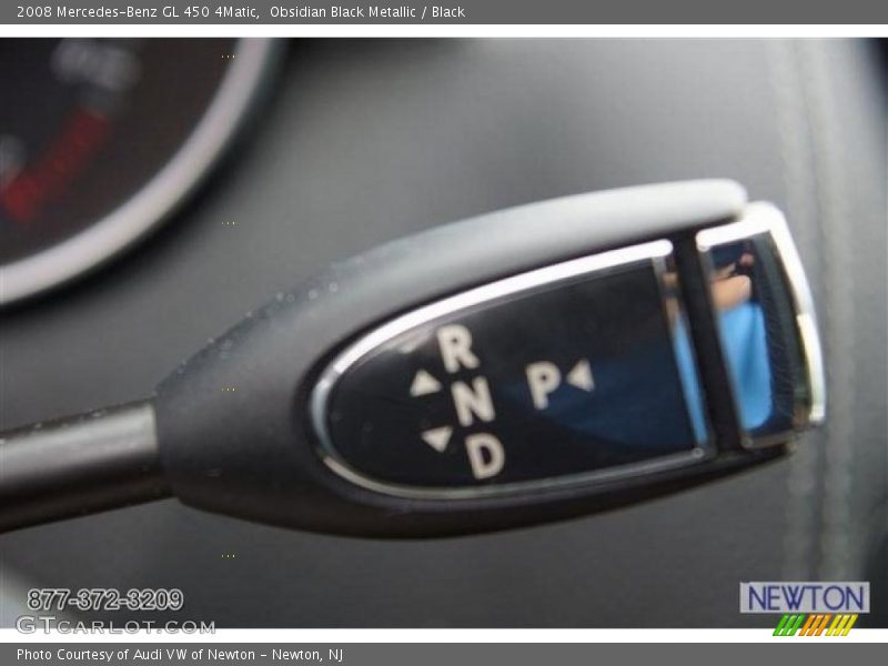 Obsidian Black Metallic / Black 2008 Mercedes-Benz GL 450 4Matic