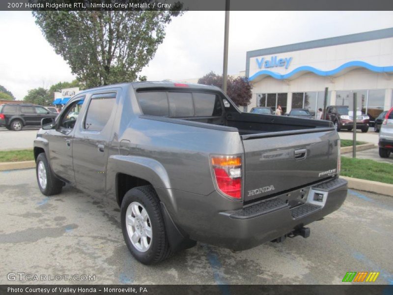 Nimbus Grey Metallic / Gray 2007 Honda Ridgeline RTL