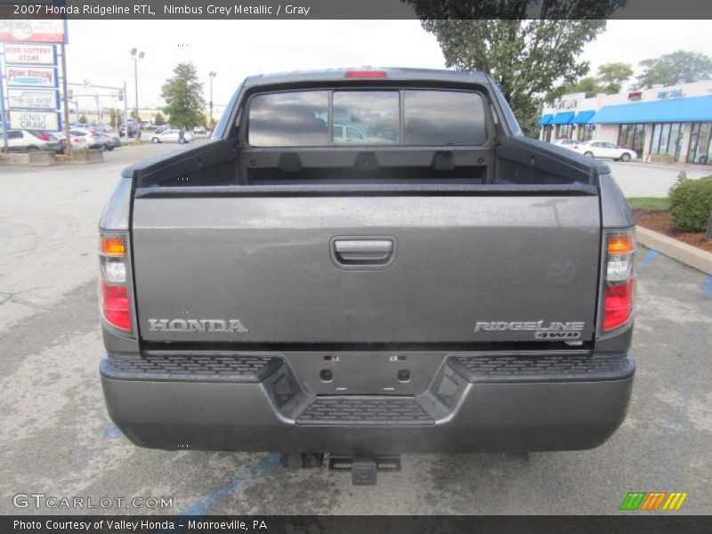 Nimbus Grey Metallic / Gray 2007 Honda Ridgeline RTL