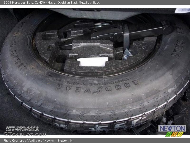 Obsidian Black Metallic / Black 2008 Mercedes-Benz GL 450 4Matic