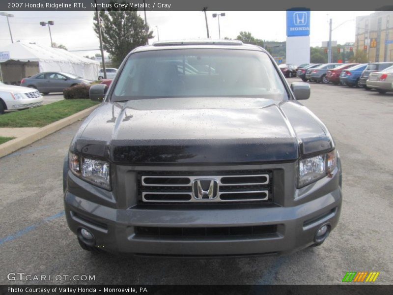 Nimbus Grey Metallic / Gray 2007 Honda Ridgeline RTL