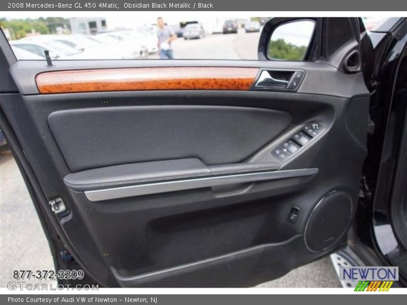Obsidian Black Metallic / Black 2008 Mercedes-Benz GL 450 4Matic