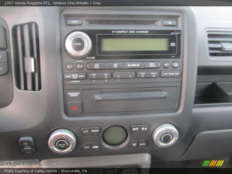 Nimbus Grey Metallic / Gray 2007 Honda Ridgeline RTL