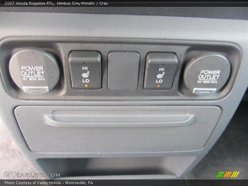 Nimbus Grey Metallic / Gray 2007 Honda Ridgeline RTL
