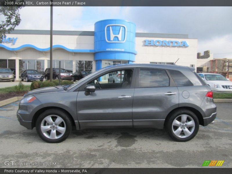 Carbon Bronze Pearl / Taupe 2008 Acura RDX