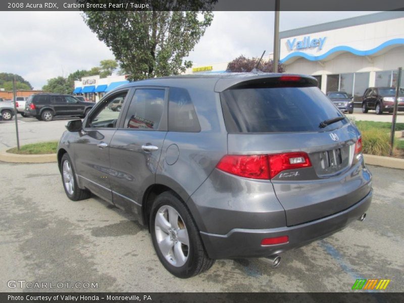 Carbon Bronze Pearl / Taupe 2008 Acura RDX