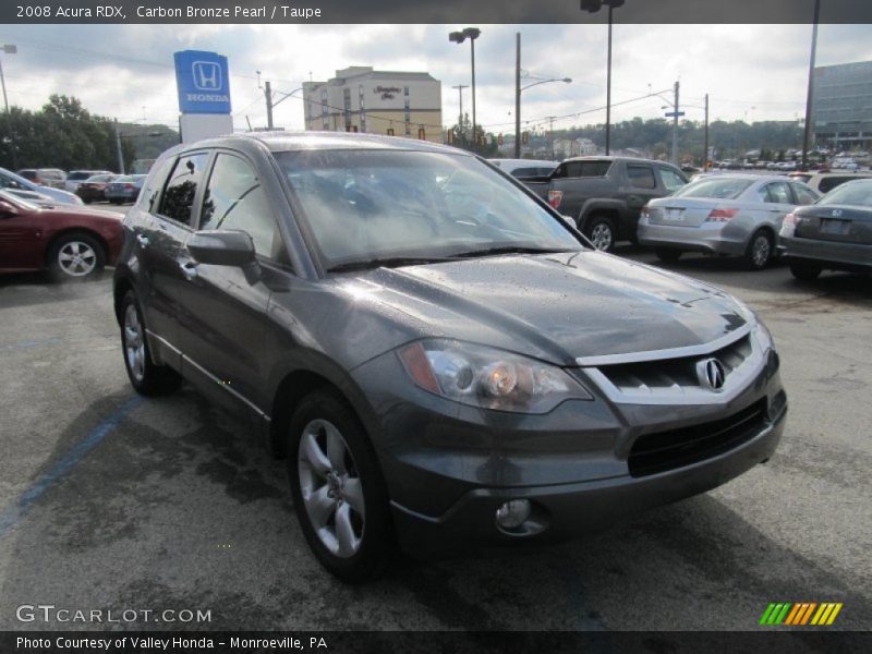 Carbon Bronze Pearl / Taupe 2008 Acura RDX