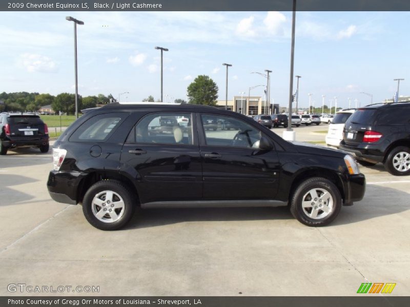 Black / Light Cashmere 2009 Chevrolet Equinox LS