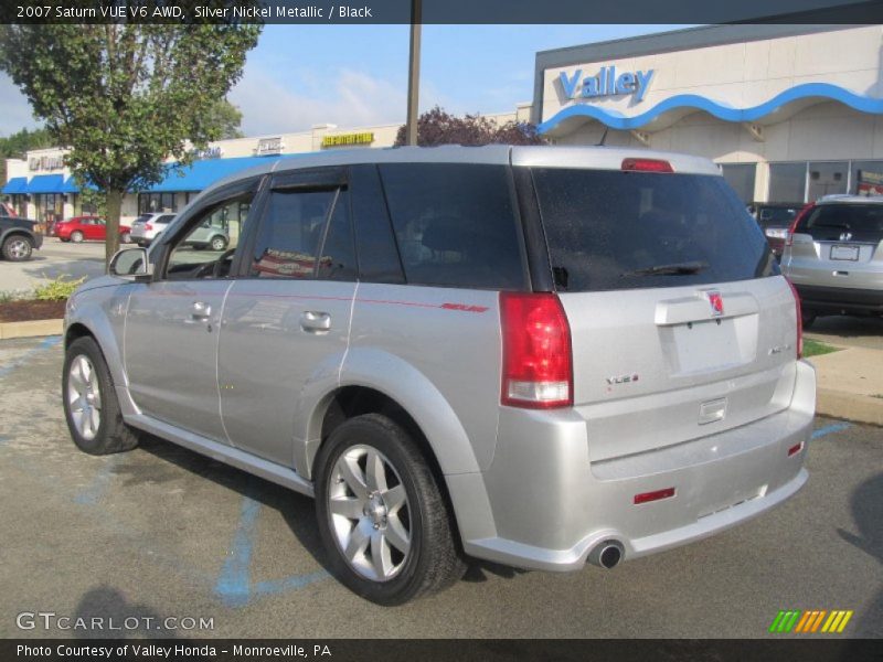 Silver Nickel Metallic / Black 2007 Saturn VUE V6 AWD