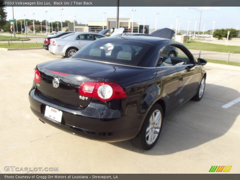 Black Uni / Titan Black 2009 Volkswagen Eos Lux