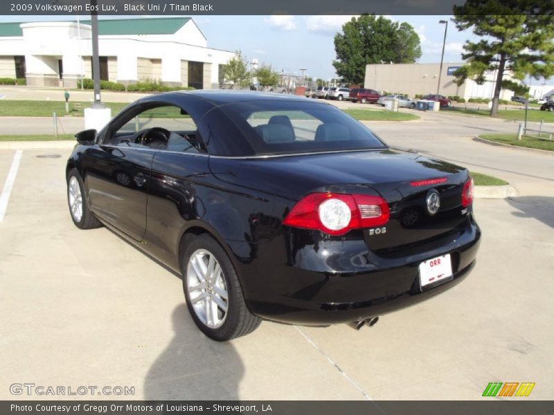 Black Uni / Titan Black 2009 Volkswagen Eos Lux