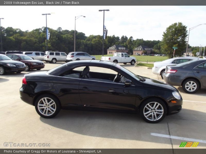 Black Uni / Titan Black 2009 Volkswagen Eos Lux